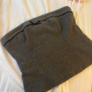 Zara Charcoal Pencil Skirt